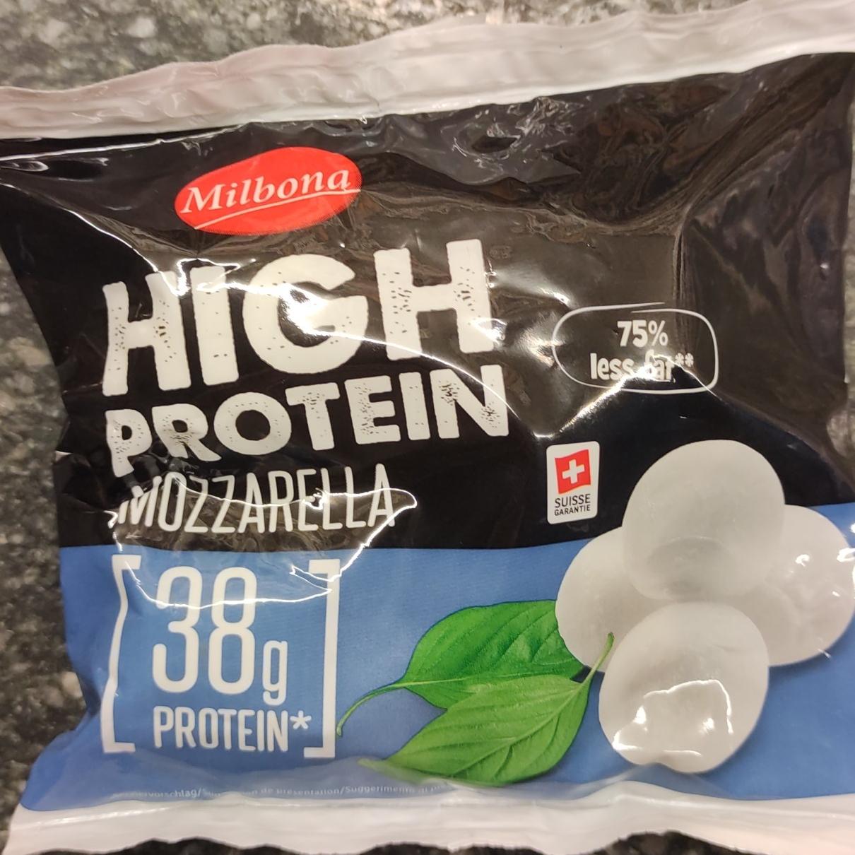 Фото - High protein Mozzarella Milbona