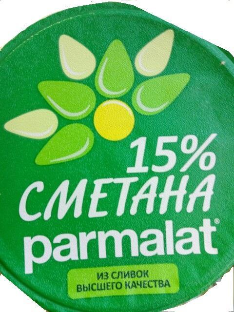 Фото - Сметана Parmalat 15%