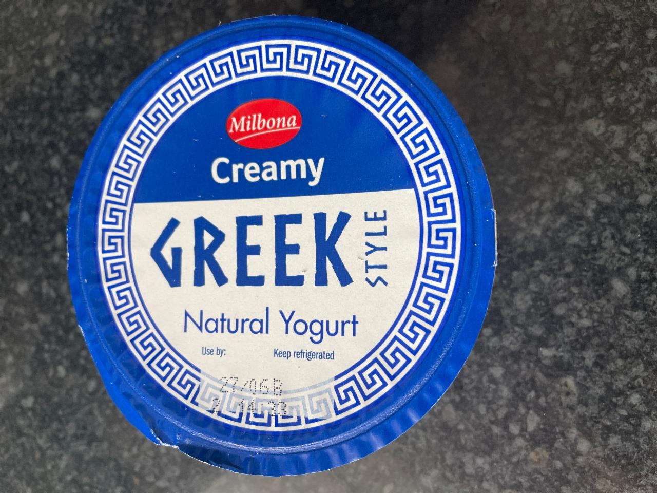 Фото - Йогурт грецкий Creamy Greek Yogurt Milbona