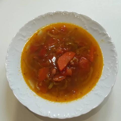 Фото - суп овощной постный