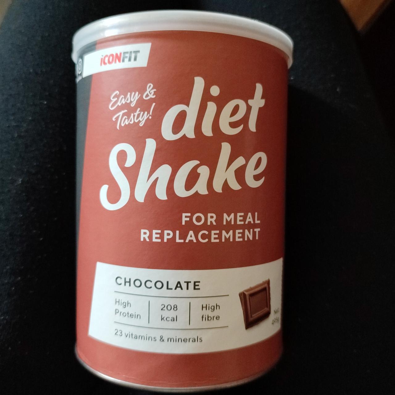 Фото - Diet shake шоколадный iconfit