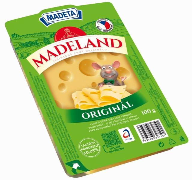 Фото - сыр голландский Madeland 45% Madeta