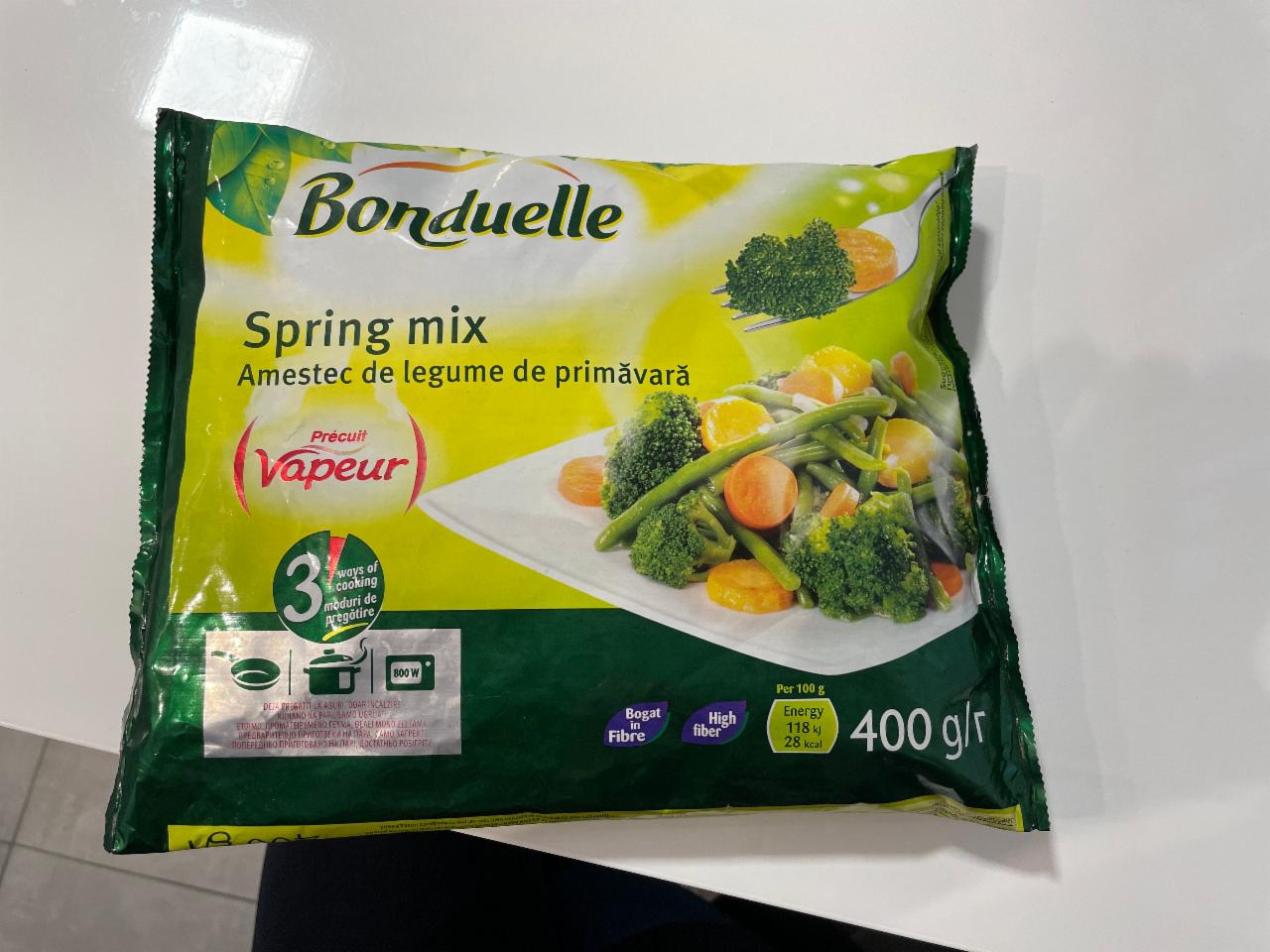 Фото - весенняя смесь овощная Bonduelle