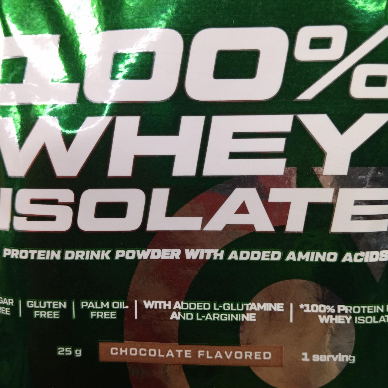 Фото - Protein 100% Whey Isolate Chocolate Scitec Nutrition