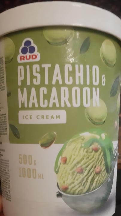 Фото - Мороженое с комбинированным составом вещества фисташка-макарун Рудь