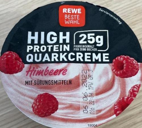 Фото - Йогурт протеиновый High Protein Quarkcreme Rewe