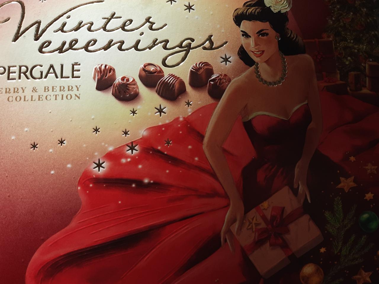Фото - набор шоколадных конфет winter evenings cherry berry collection Pergale