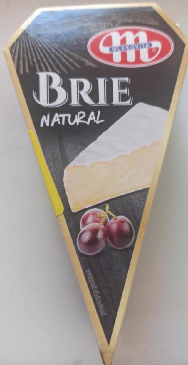 Фото - сыр с плесенью BRIE NATURAL Млековита