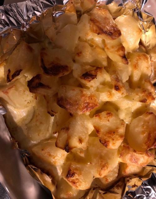 Фото - Картофель запеченный в духовке под сыром