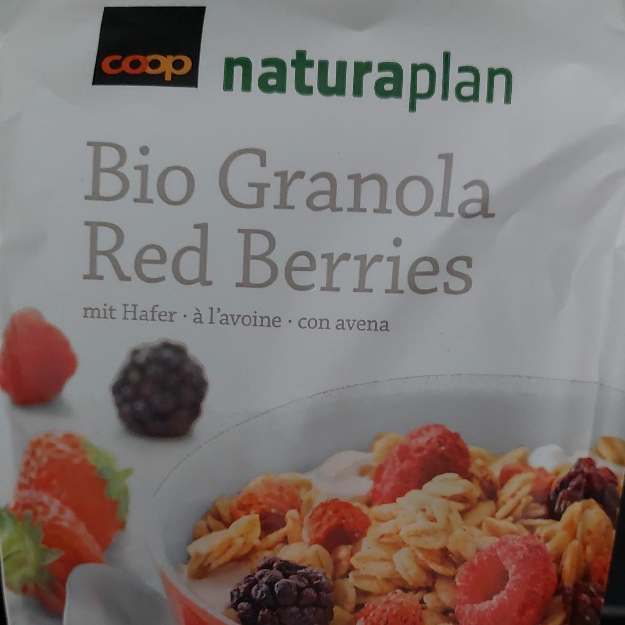 Фото - Хлопья Гранола Красные ягоды Bio Granola Red Berries Coop Naturaplan
