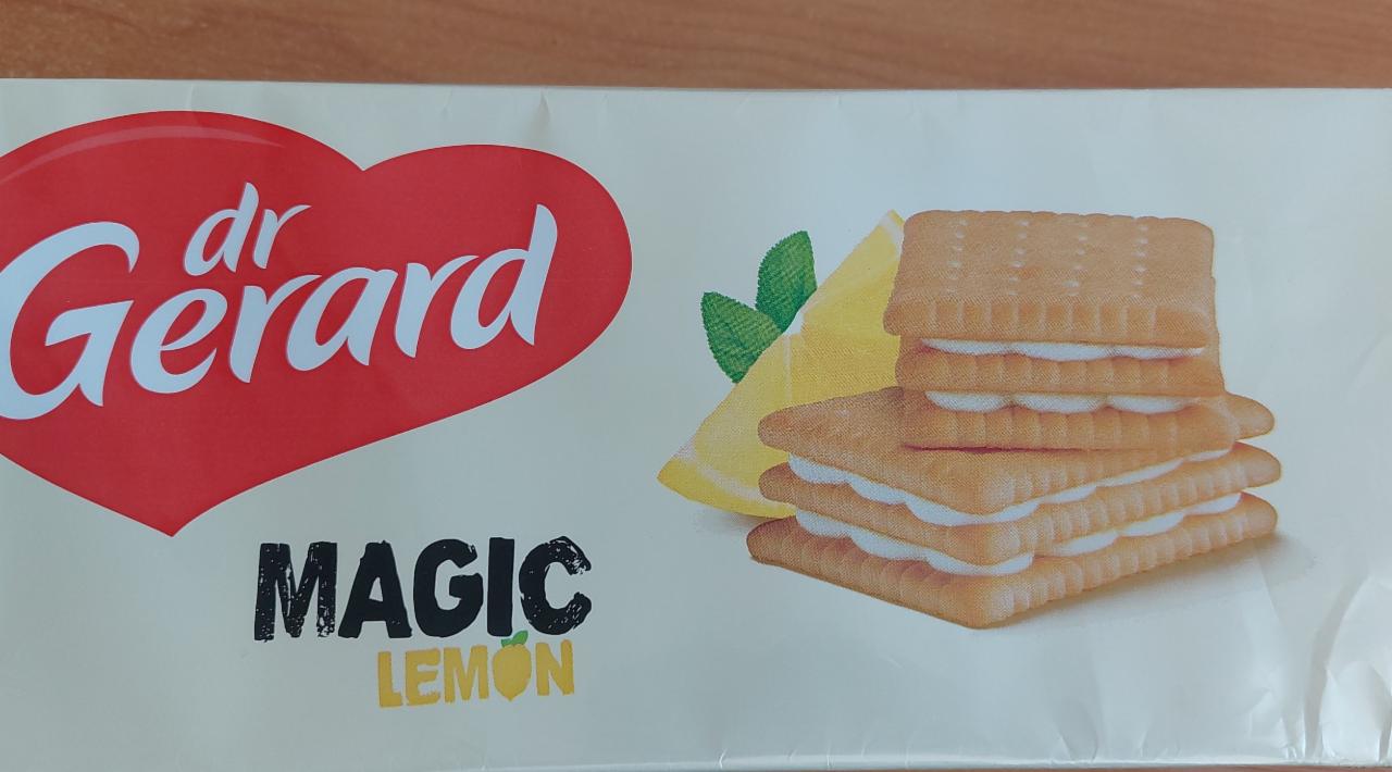 Фото - печенье с начинкой с лимонным вкусом Dr Gerard