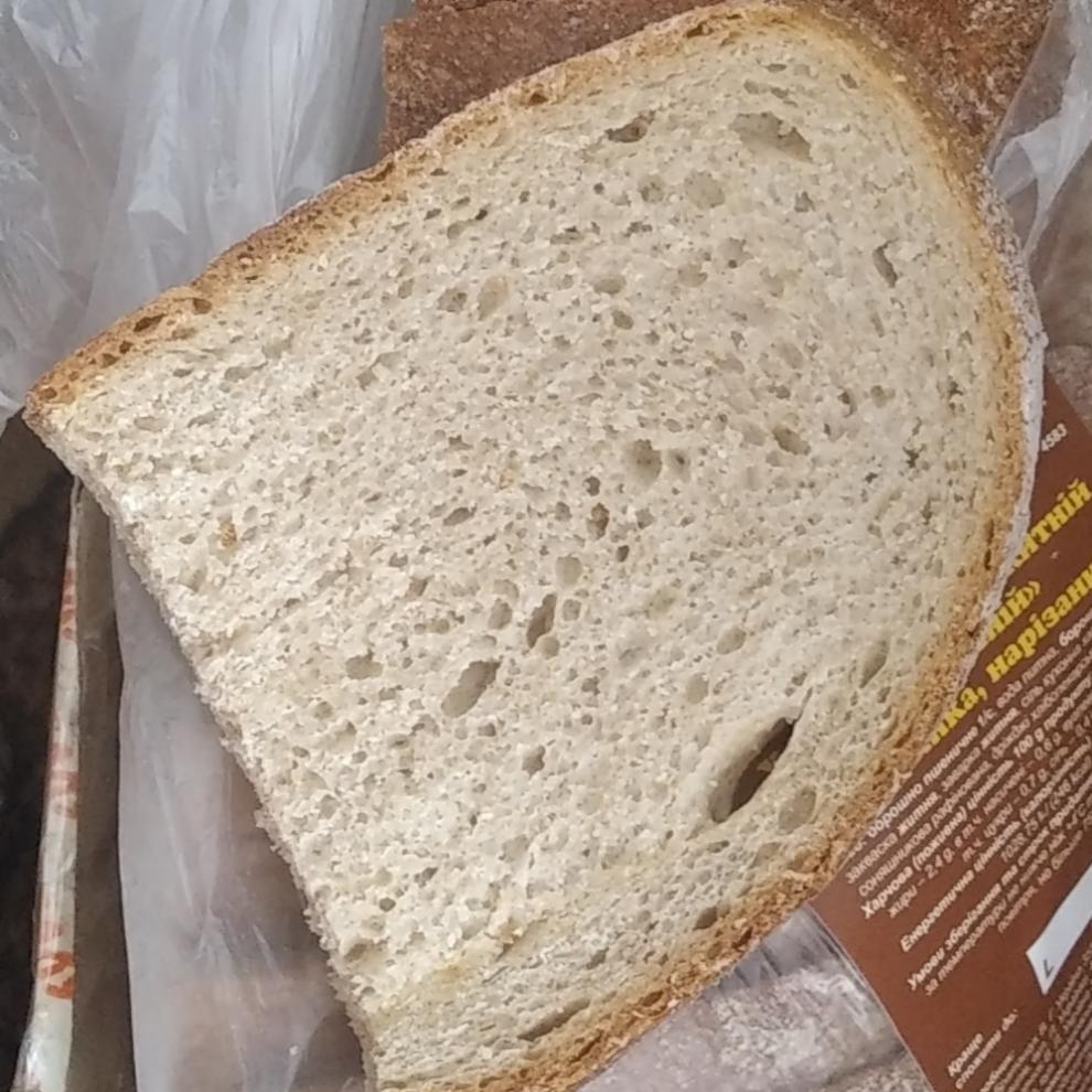 Фото - хлеб пшенично-ржаной домашний нарезанный Добра хлібина