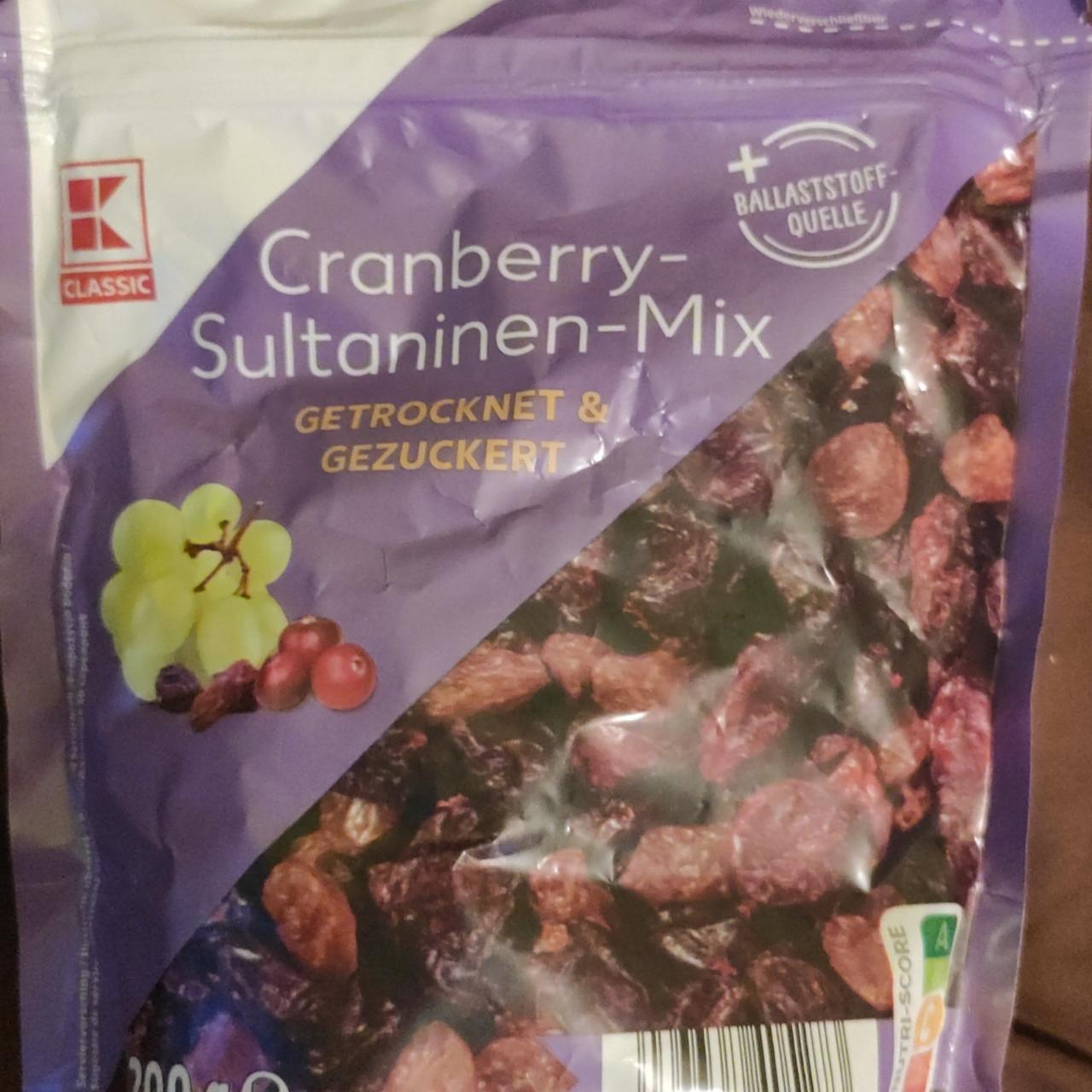 Фото - Cranberry-Sultanien-Mix K-Classic
