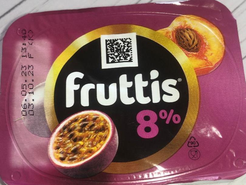 Фото - йогурт персик маракуя Fruttis