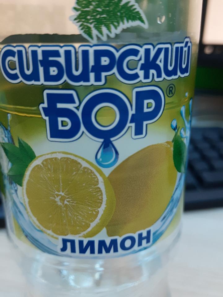 Фото - вода лимон Сибирский бор