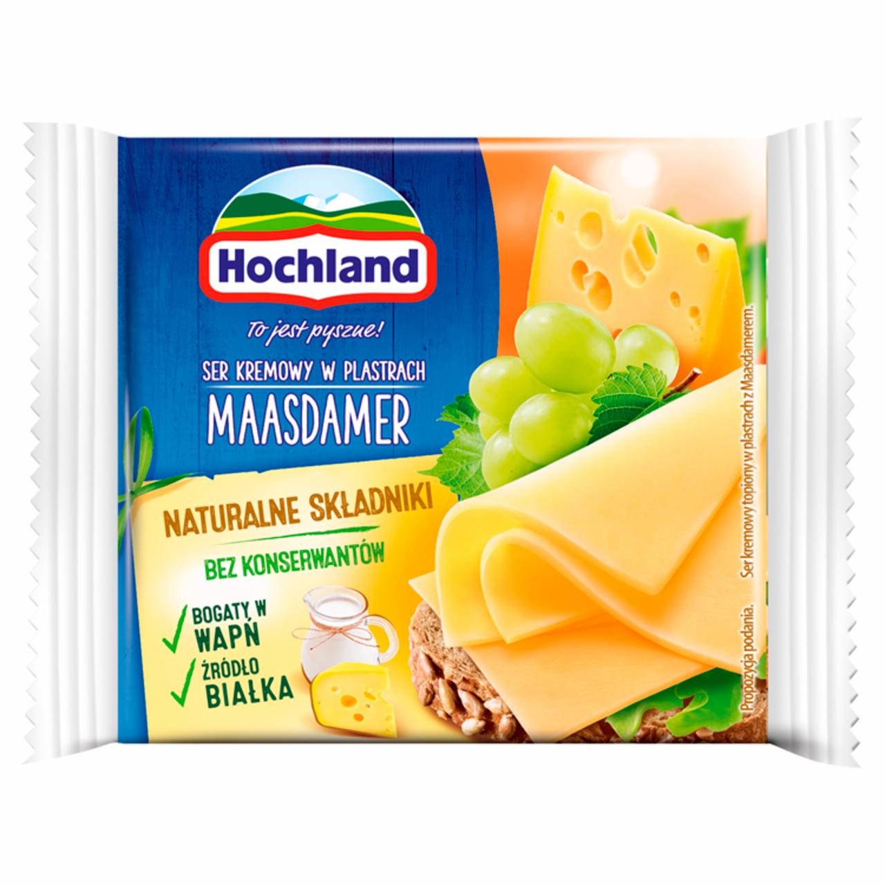 Фото - Сыр плавленый 40% ломтики Maasdamer Hochland