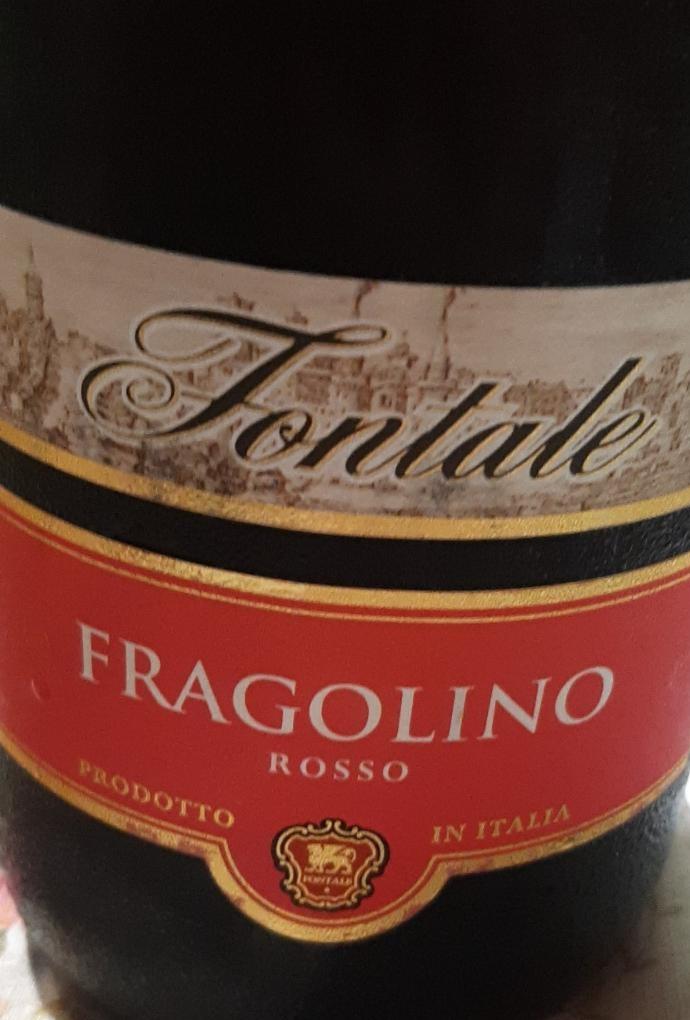 Фото - Напиток винный 7% ароматизированный Fragolino Rosso Fontale