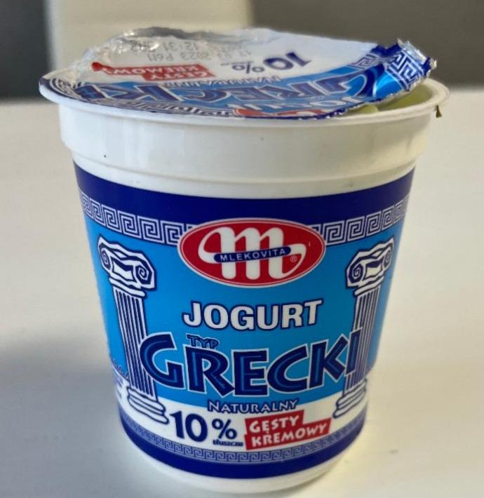 Фото - Йогурт греческий 10% Typ Grecki Jogurt Mlekovita