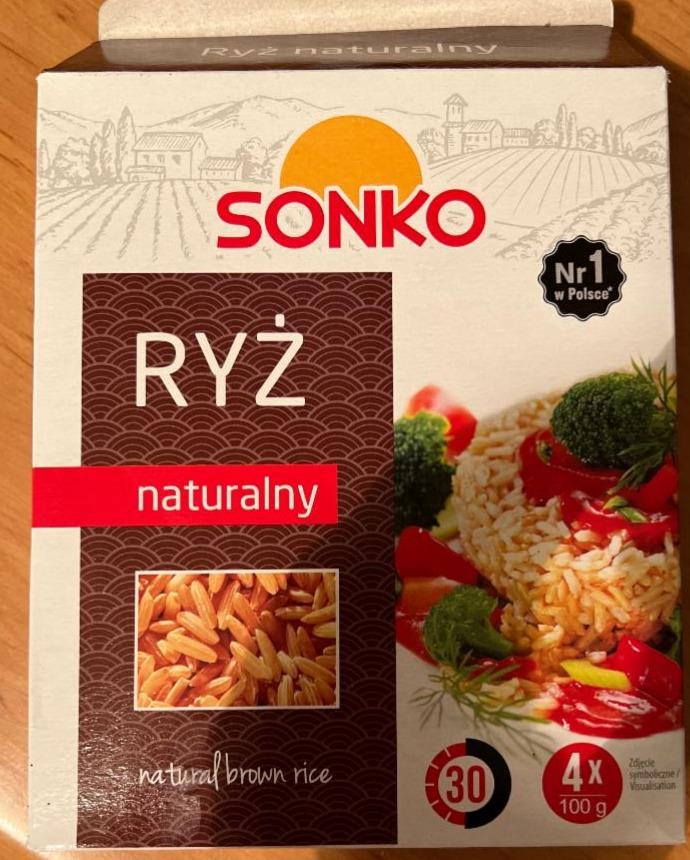Фото - Рис бурый ryż naturalny Sonko