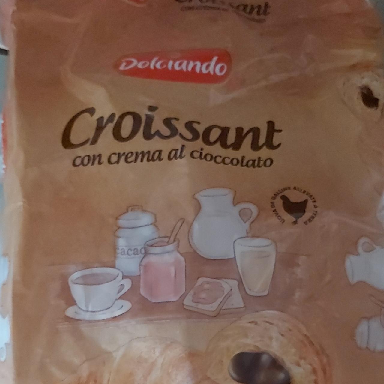 Фото - Croissant con crema al cioccolato Dolciando