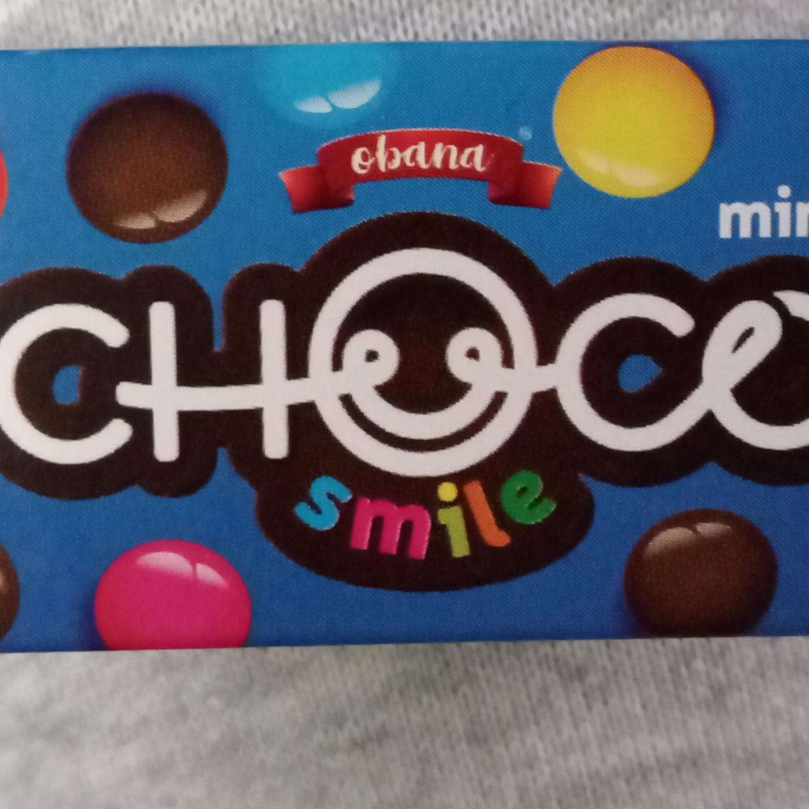Фото - Драже шоколадное Choco Smile Mini Obana