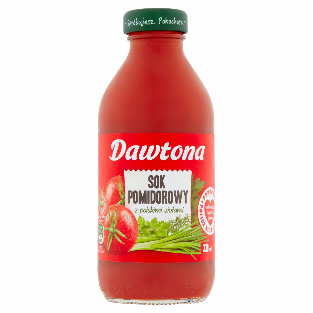 Фото - томатный сок с зеленью Dawtona