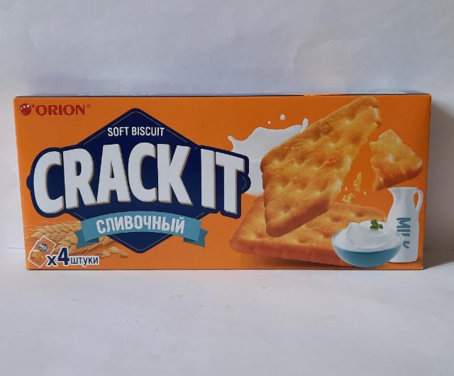 Фото - Печенье затяжное сливочный 'Crack-it Creamy' 'Orion'