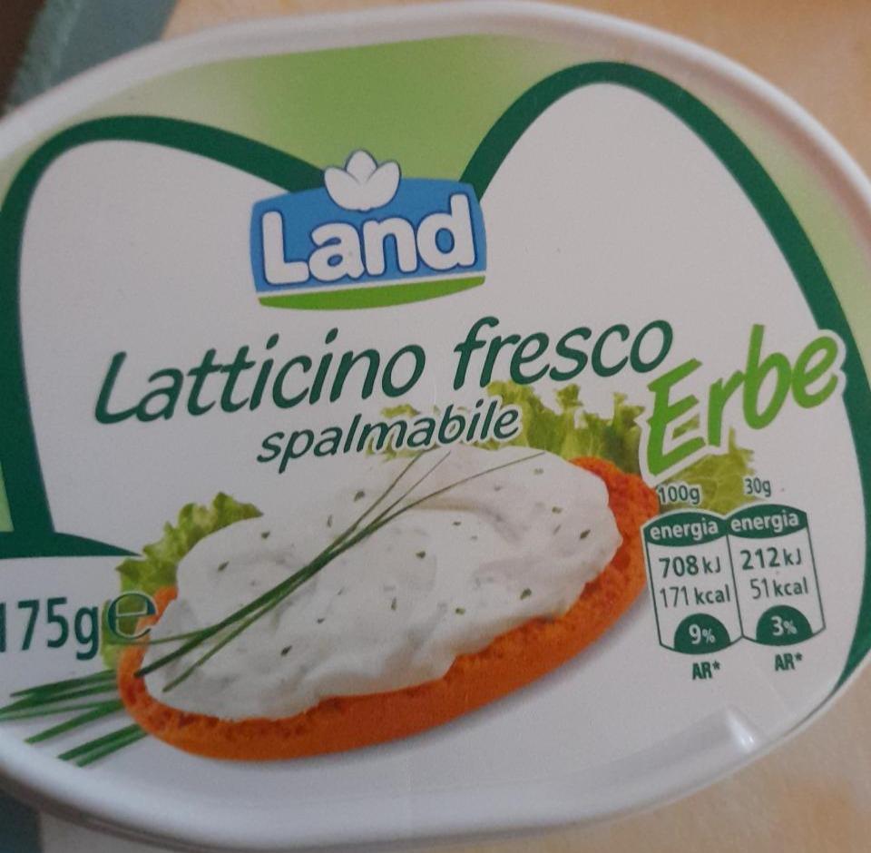 Фото - Намазка крем-сыр Latticino Fresco Spalmabile Land