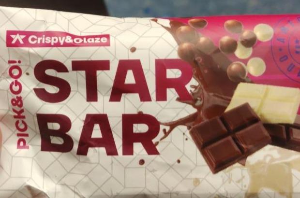 Фото - Протеиновый батончик two chocolates Crispy&Glaze Red Star Labs