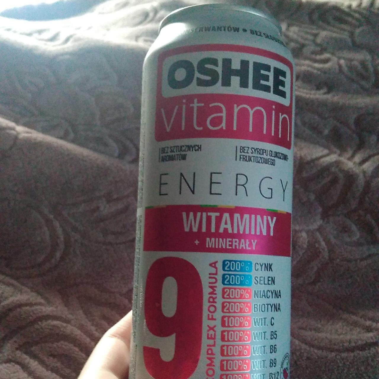 Фото - Напиток энергетический витаминный с минералами Vitamin Energy Oshee