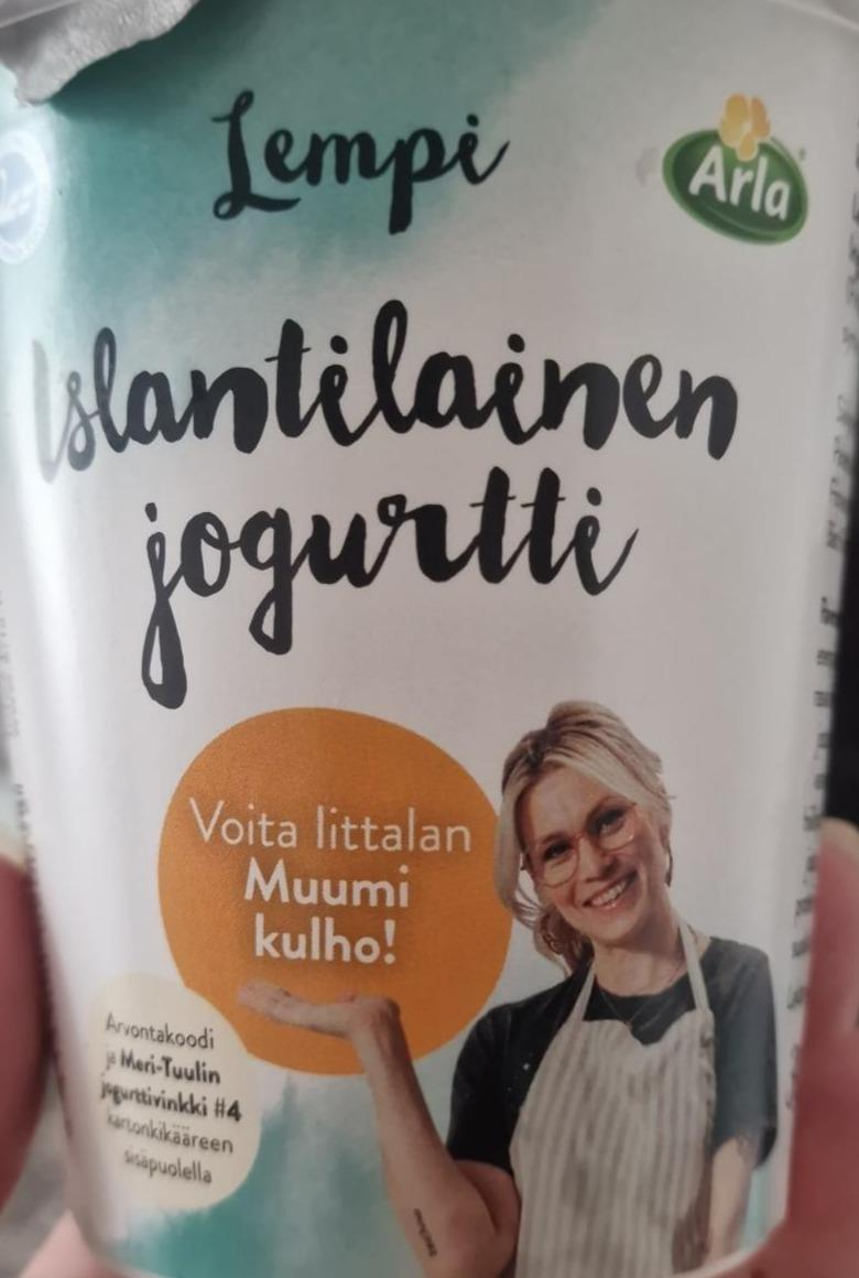 Фото - Islantilainen jogurtti йогурт 3℅ Arla