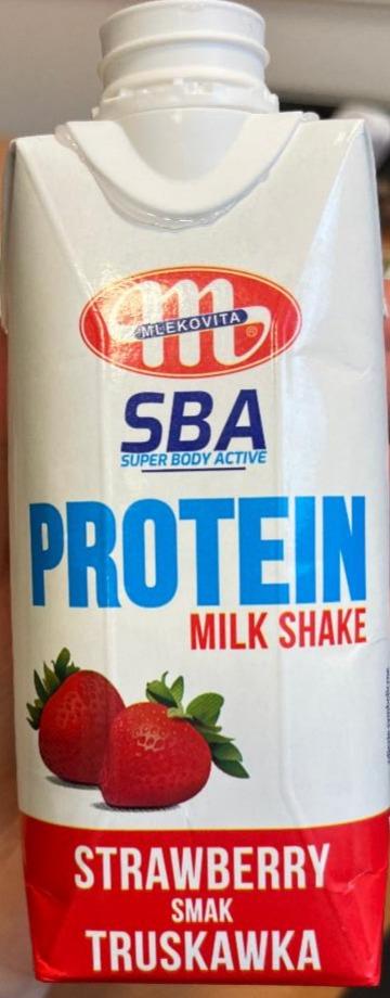 Фото - Super Body Active Mleczny napój proteinowy smak truskawkowy Mlekovita