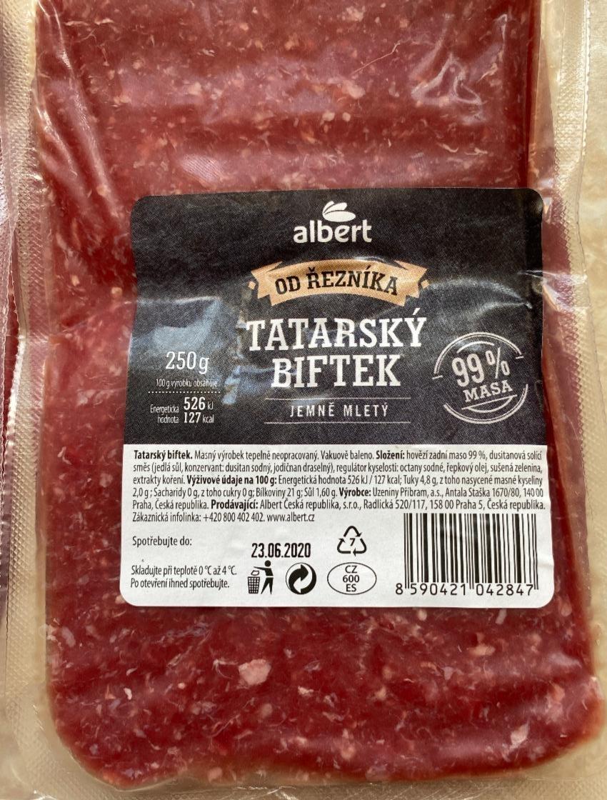 Фото - Albertova kvalitní tatarsky biftek