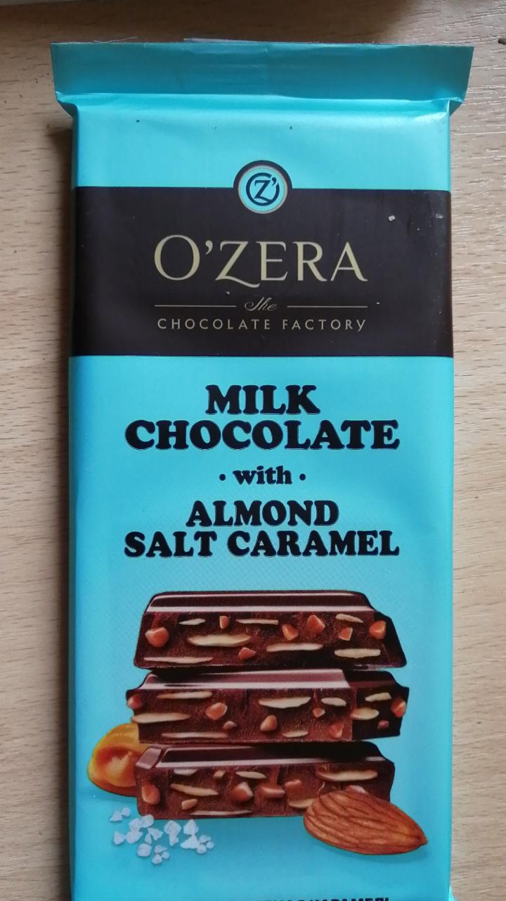 Фото - шоколад миндаль солёная карамель Оzera