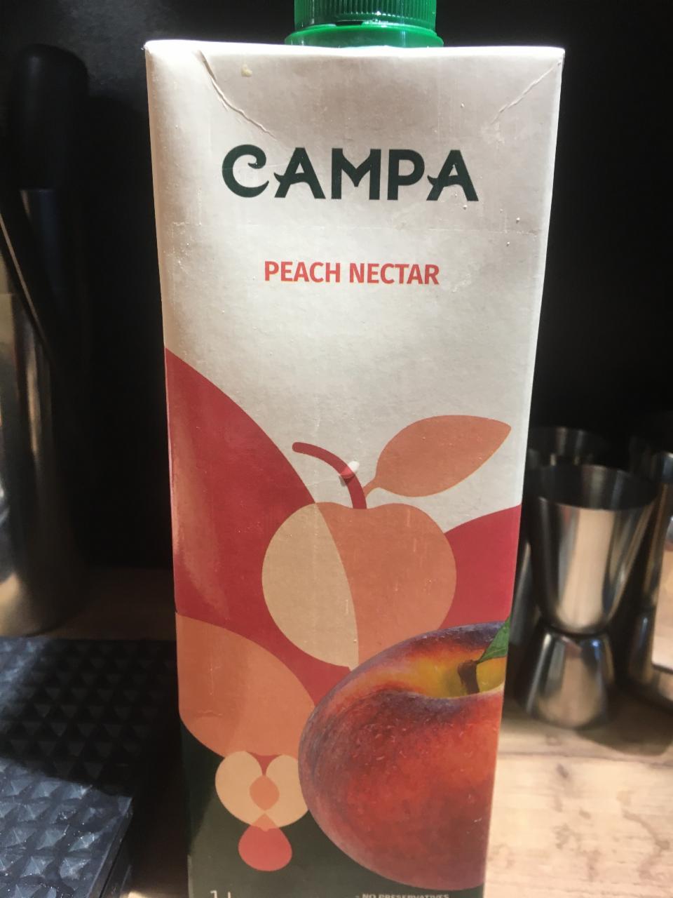 Фото - персиковый сок Campa