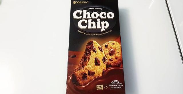 Фото - Orion chip choco печенье с шоколадом