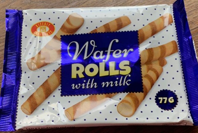 Фото - вафельные трубочки с молоком Wafer rolls