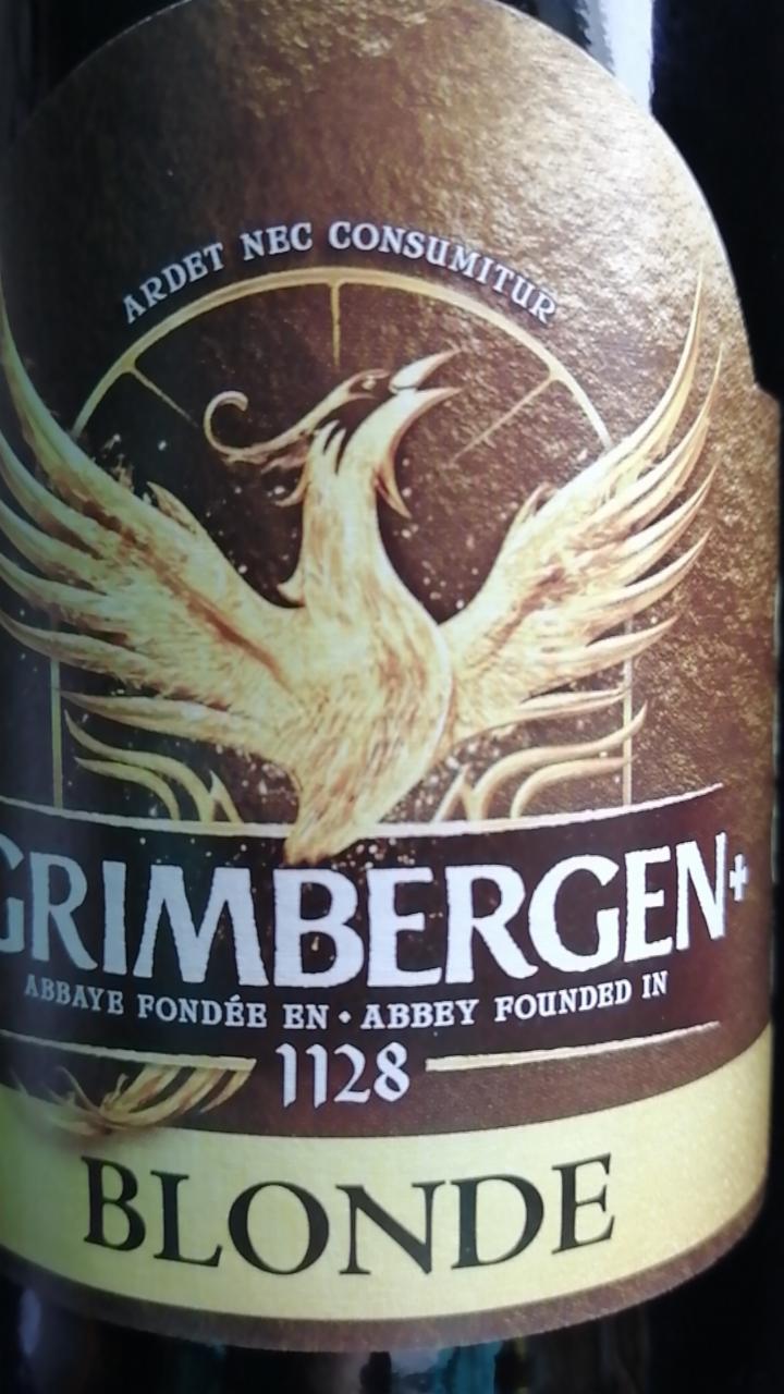 Фото - Пиво 6.7% светлое пастеризованное Blonde Grimbergen