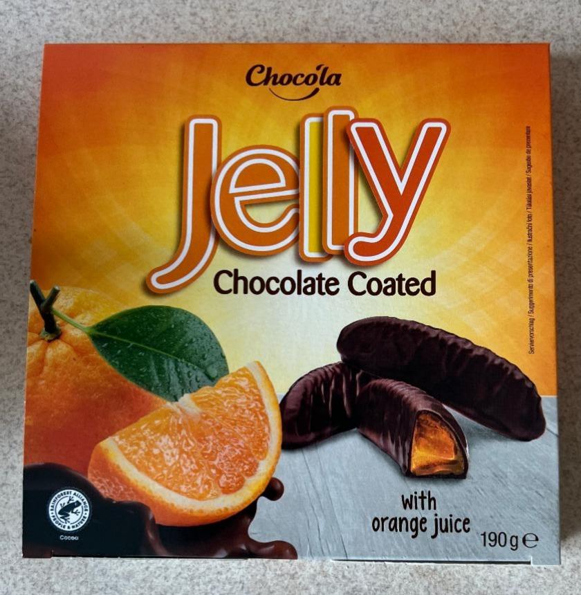 Фото - Желе с апельсиновым соком Jelly Orange Chocola