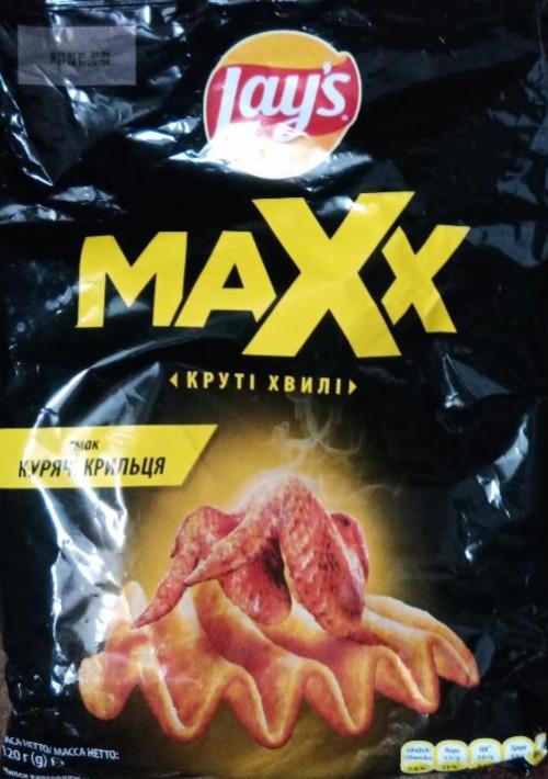 Фото - чипсы куриные крылышки барбекю Lay’s Maxx