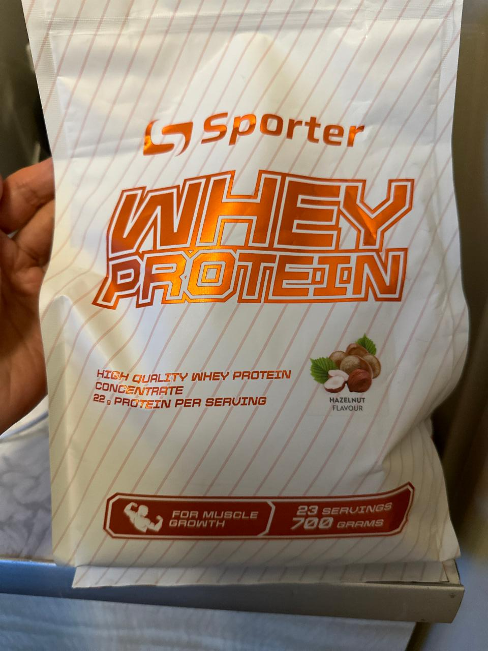Фото - Whey protein hazelnut Sporter