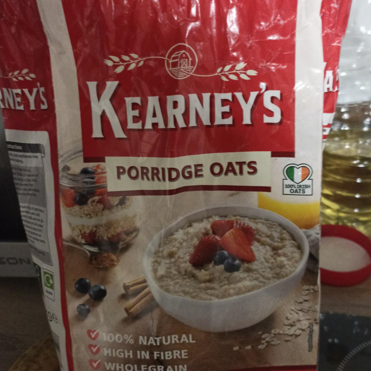 Фото - Хлопья овсяные органические Organic Porridge Oats Kearney's