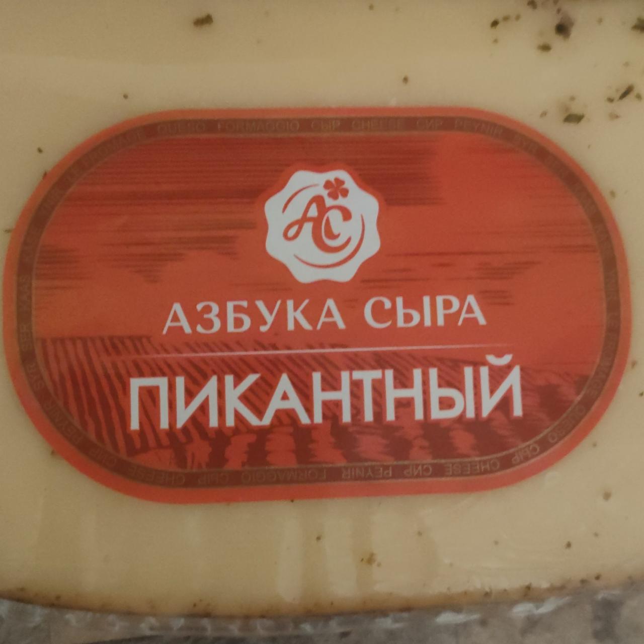 Фото - Сыр Пикантный 45% Азбука сыра
