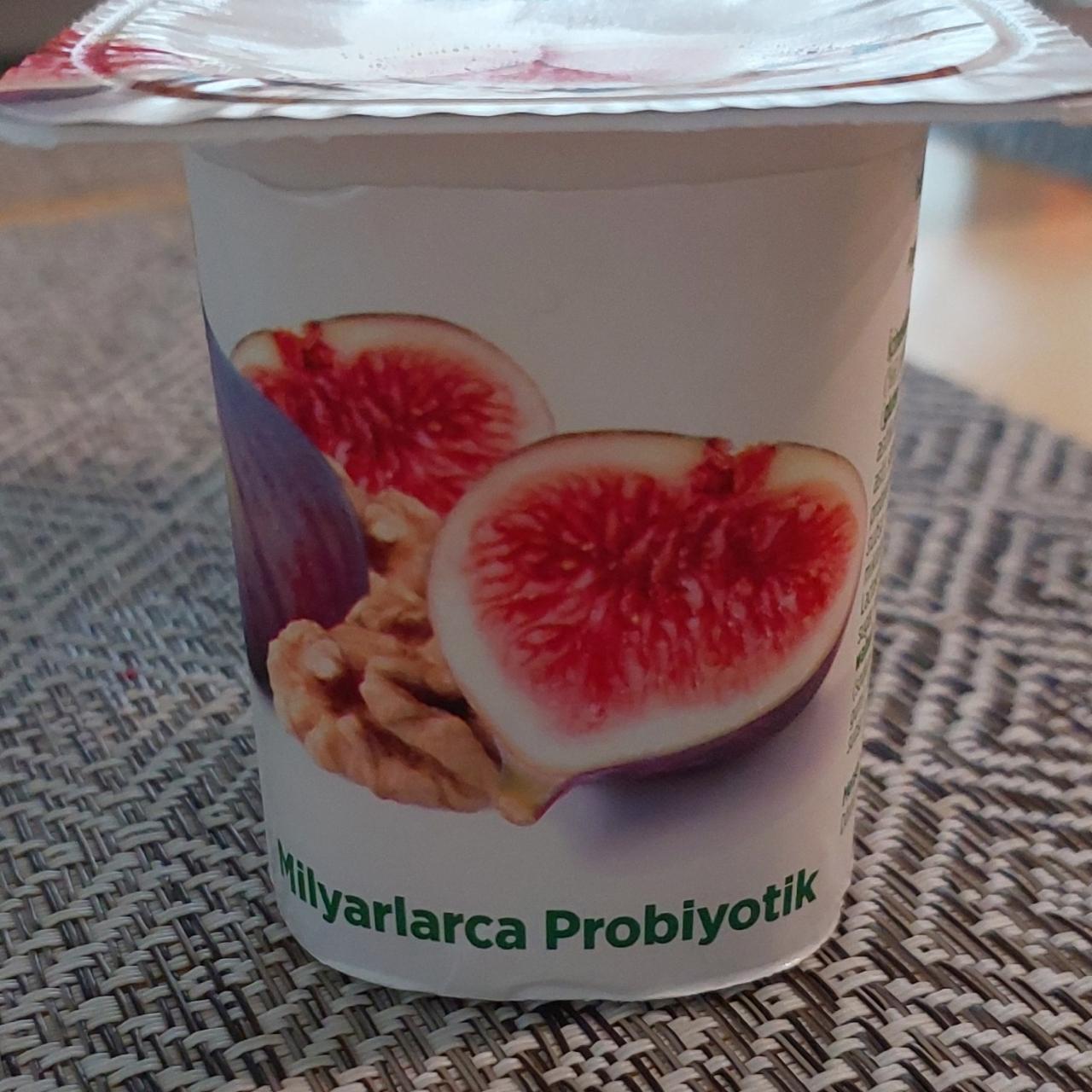 Фото - Йогурт инжир-грецкий орех пробиотики Activia