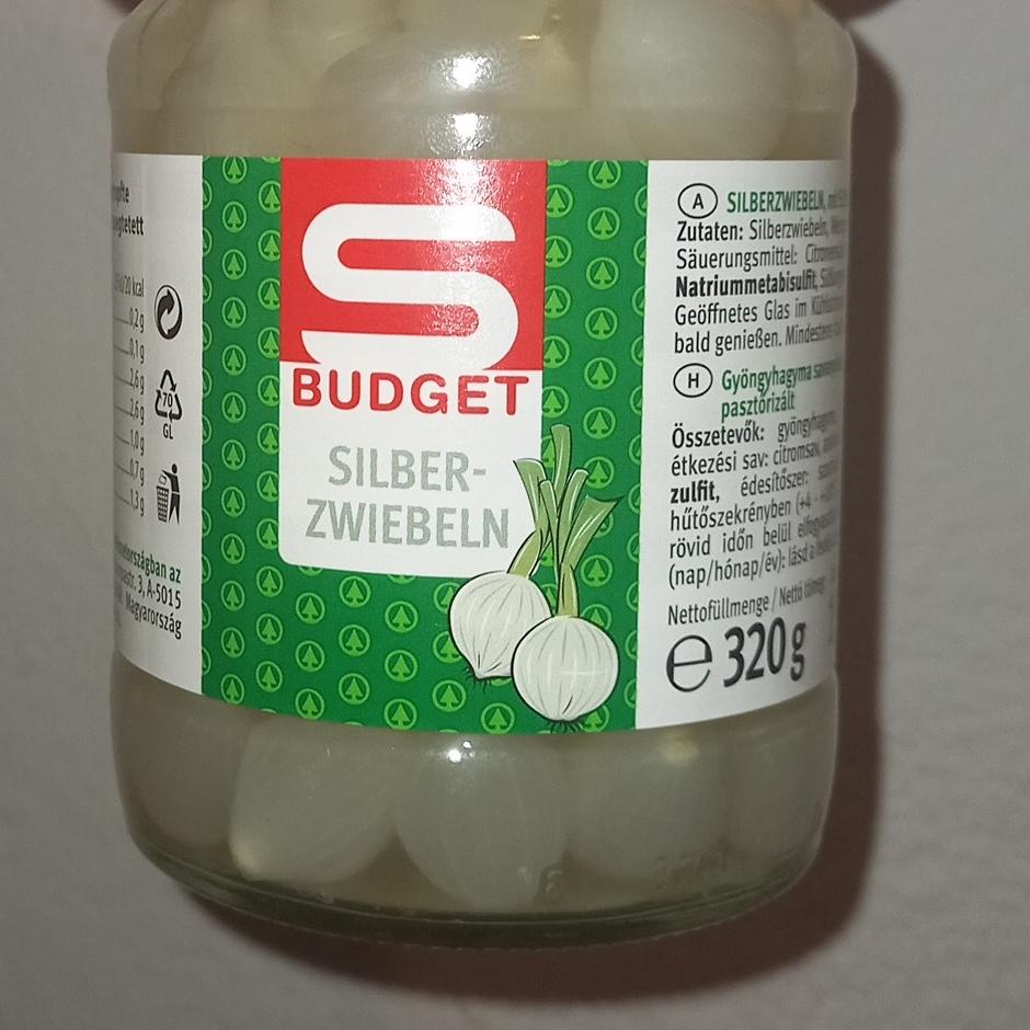 Фото - Консервированный молодой лук Silber-Zwiebeln S Budget