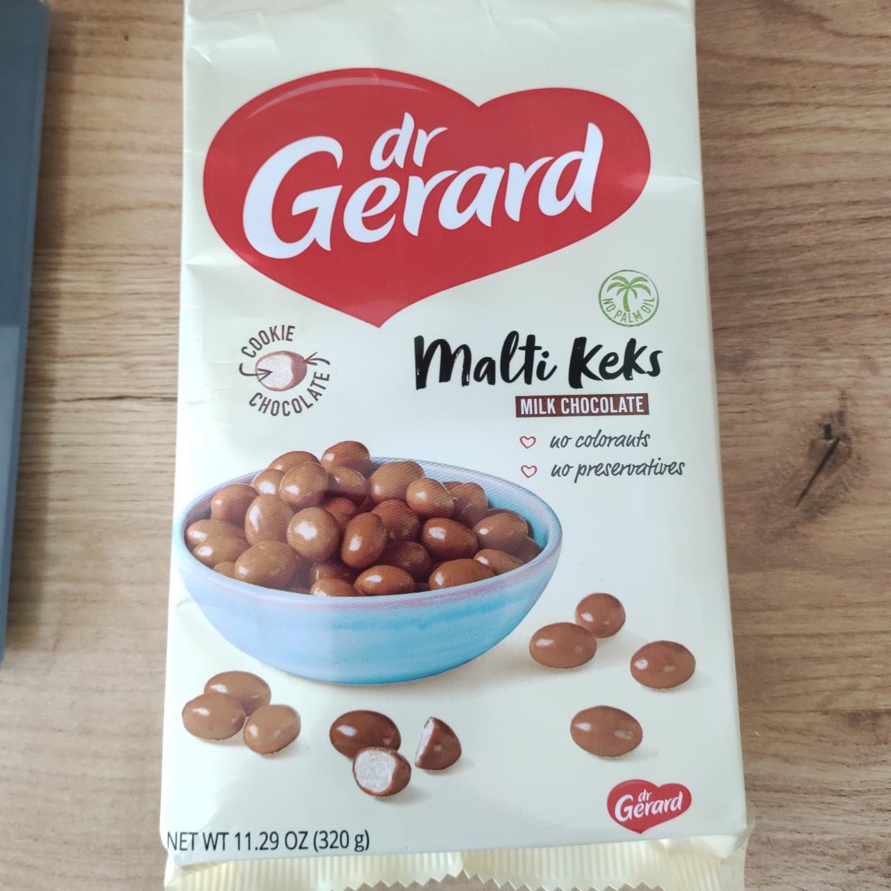 Фото - десерт мини печеньки в молочном шоколаде Malti Keks Dr. Gerand