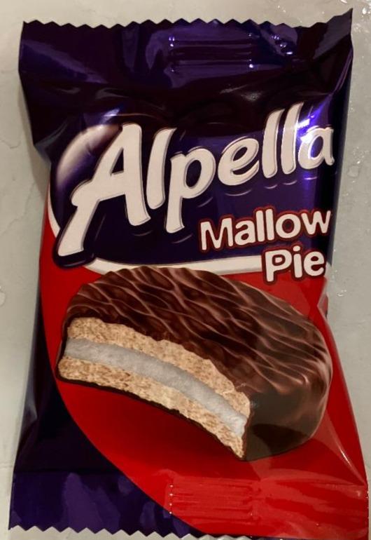 Фото - Печенье сэндвич в шоколадной глазури с маршмеллоу Alpella