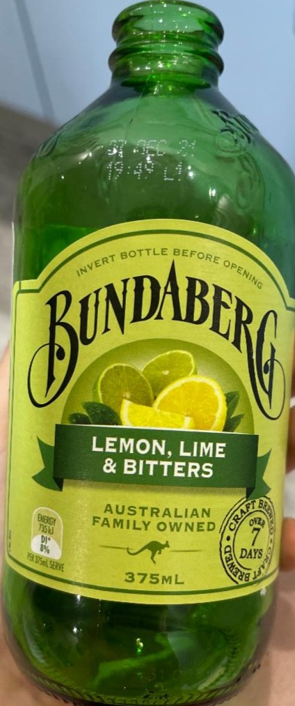 Фото - напиток ферментированный лимон, лайм и пряности lemon lime bitters Bundaberg