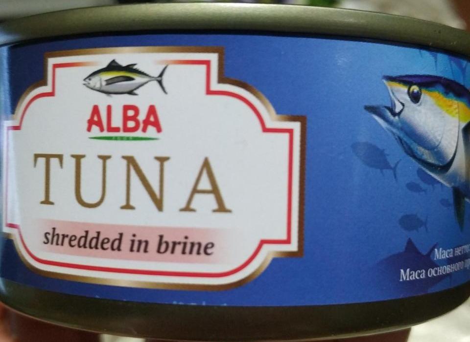 Фото - Тунец салатный в собственном соку Alba