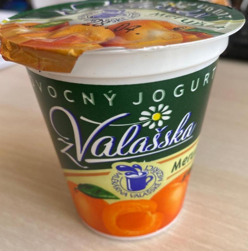 Фото - Йогурт фруктовый абрикосовый Valasska
